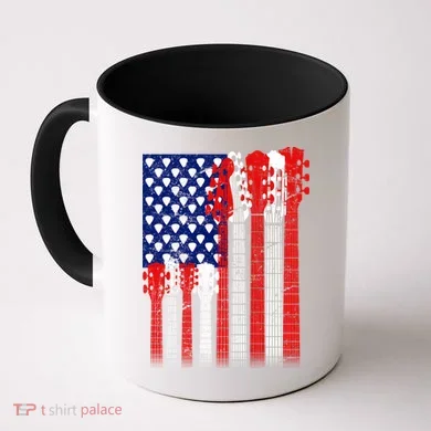 USA Guitar Coffee Mug