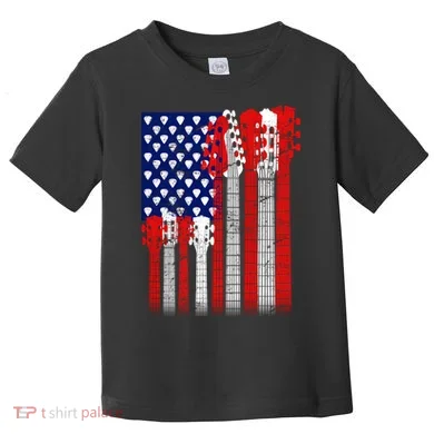 USA Guitar Toddler T-Shirt