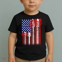USA Guitar Toddler T-Shirt thumb 2