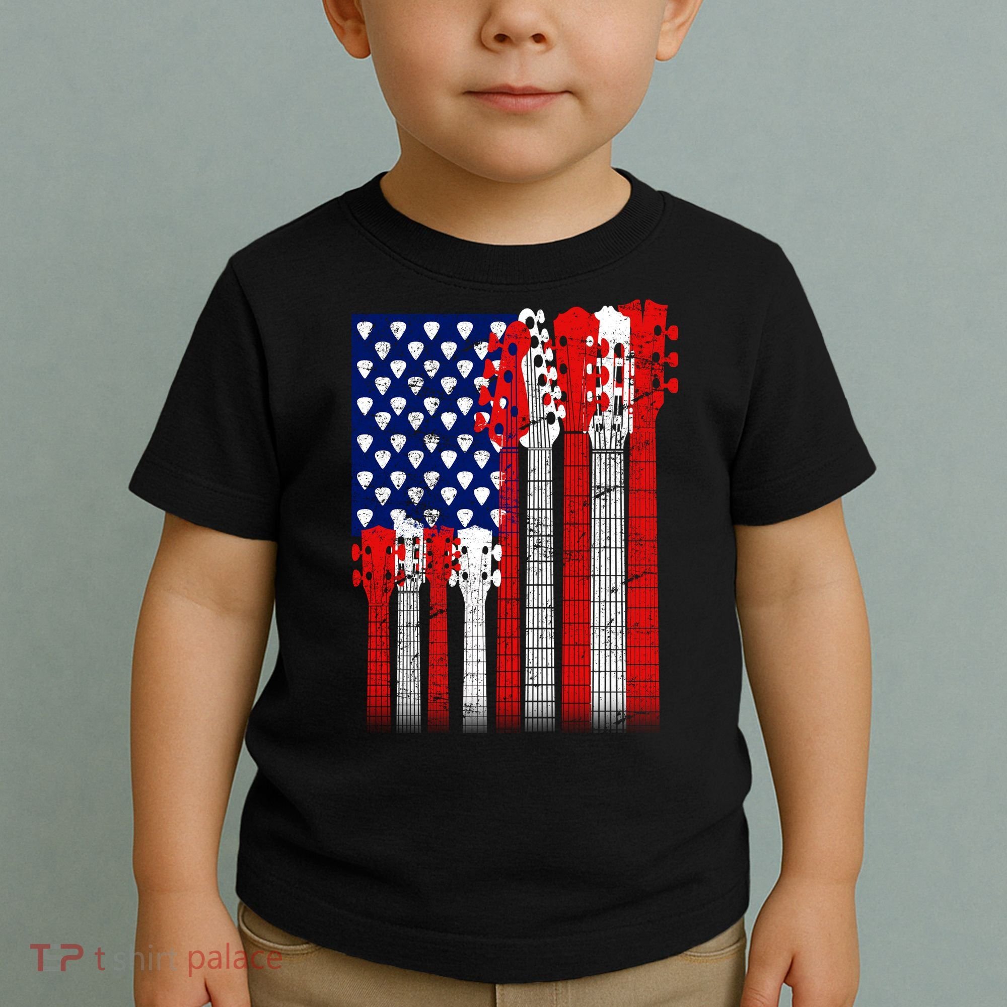 USA Guitar Toddler T-Shirt