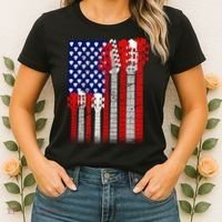 USA Guitar Women's T-Shirt thumb 2