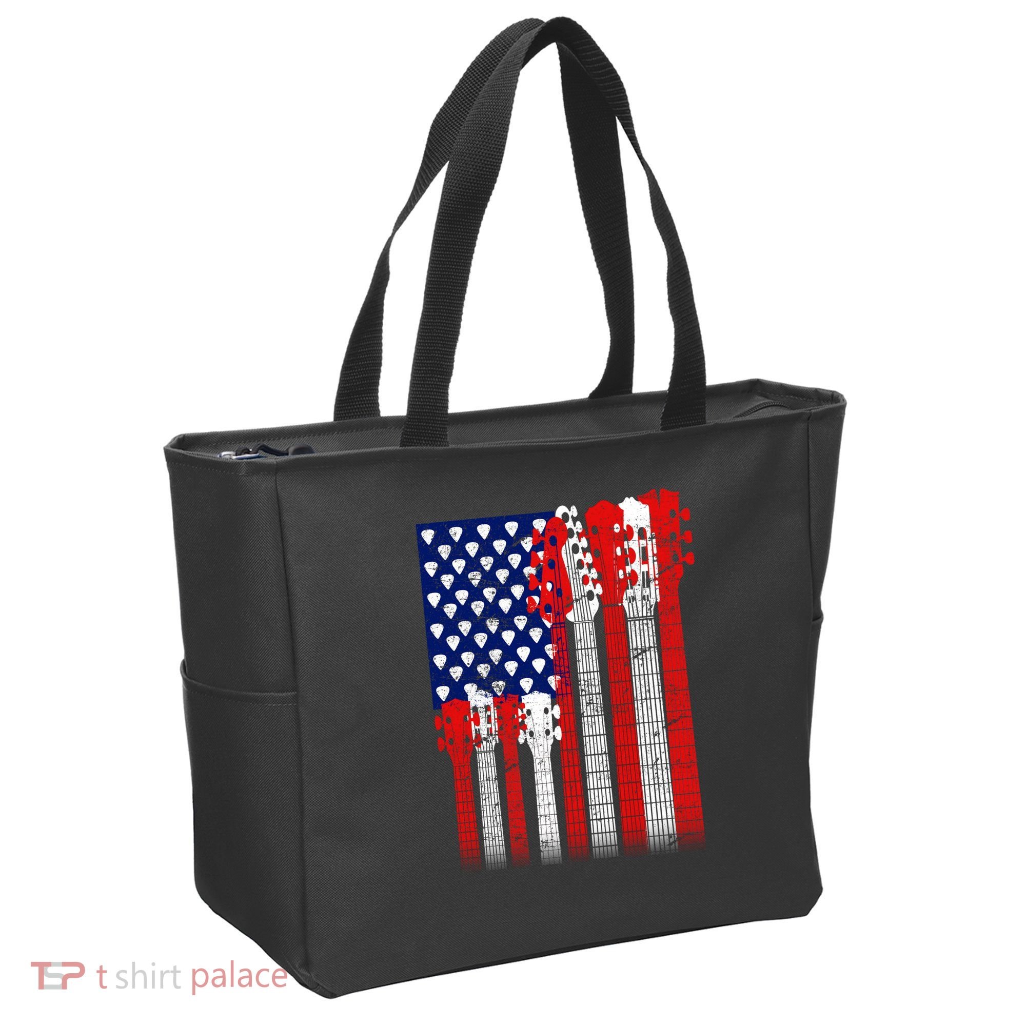 USA Guitar Tote Bag
