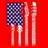 USA Guitar Santa Hat thumb 1