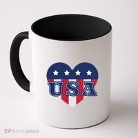 USA Heart Coffee Mug thumb 0