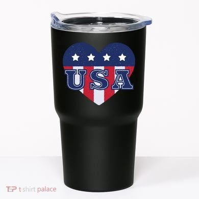 USA Heart Tumbler