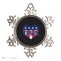 USA Heart Ornament thumb 0