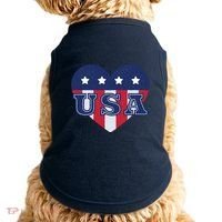 USA Heart Doggie Tank thumb 0