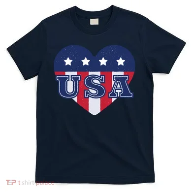 USA Heart T-Shirt