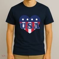 USA Heart T-Shirt thumb 3