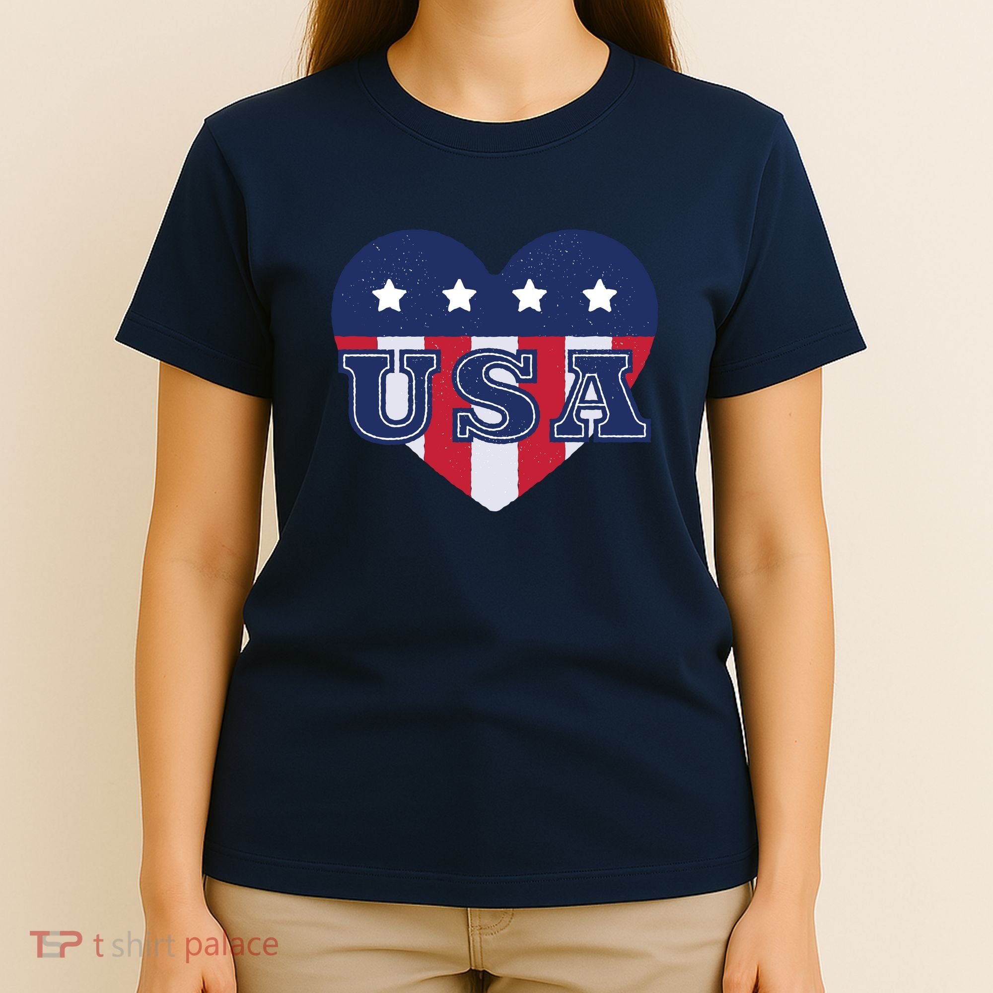 USA Heart T-Shirt