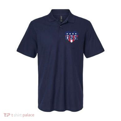 USA Heart Polo
