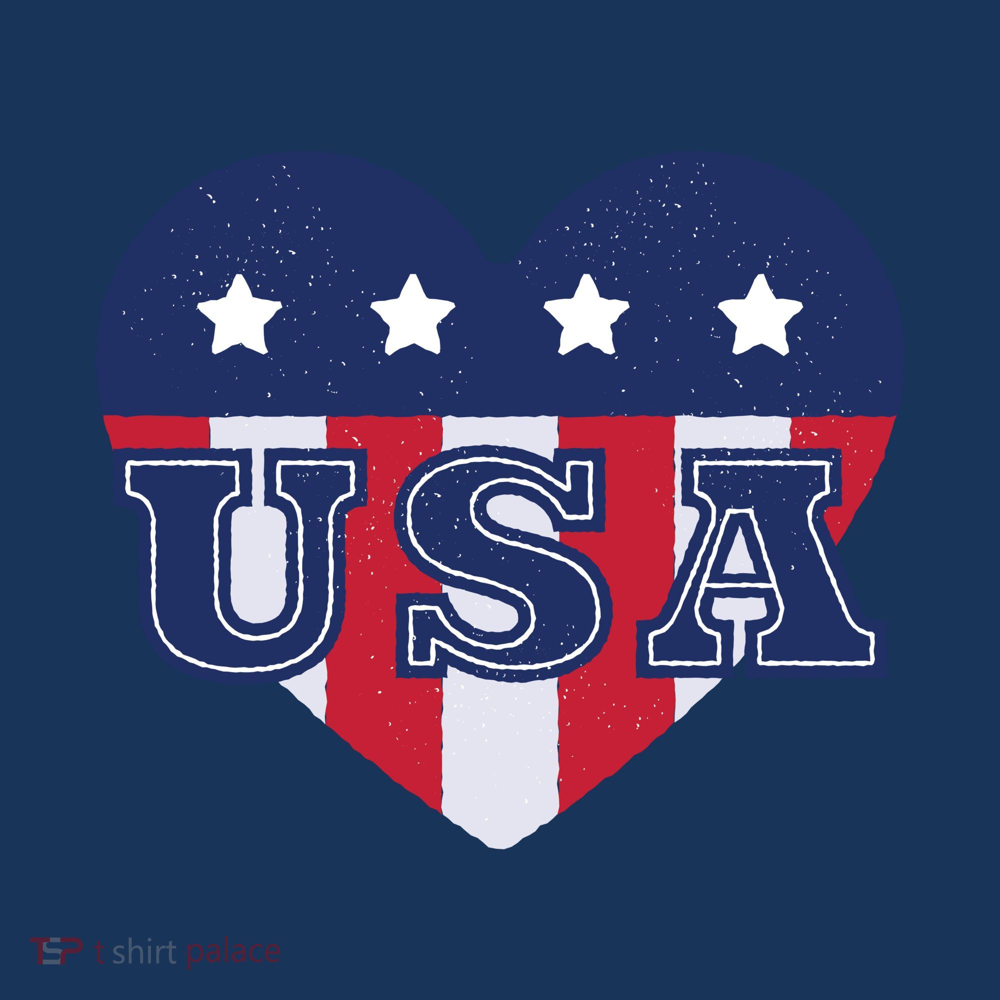 USA Heart Women's Hoodie