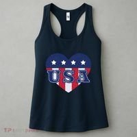 USA Heart Women's Tank Top thumb 3