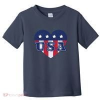 USA Heart Toddler T-Shirt thumb 0