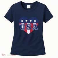 USA Heart Women's T-Shirt thumb 0