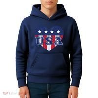 USA Heart Kids Hoodie thumb 4