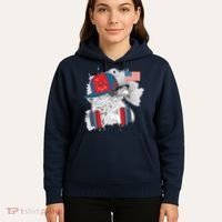 USA Hip Bald Eagle United States Flag Headphones Hoodie thumb 5
