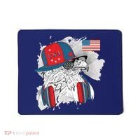USA Hip Bald Eagle United States Flag Headphones Mousepad thumb 0