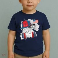 USA Hip Bald Eagle United States Flag Headphones Toddler T-Shirt thumb 2