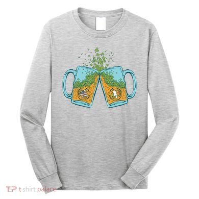 USA Irish Beer Long Sleeve Shirt