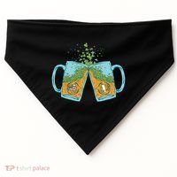 USA Irish Beer USA-Made Doggie Bandana thumb 0