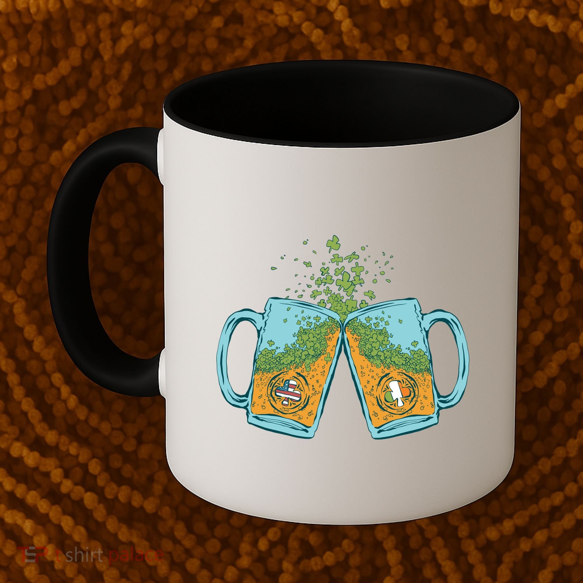 USA Irish Beer Coffee Mug