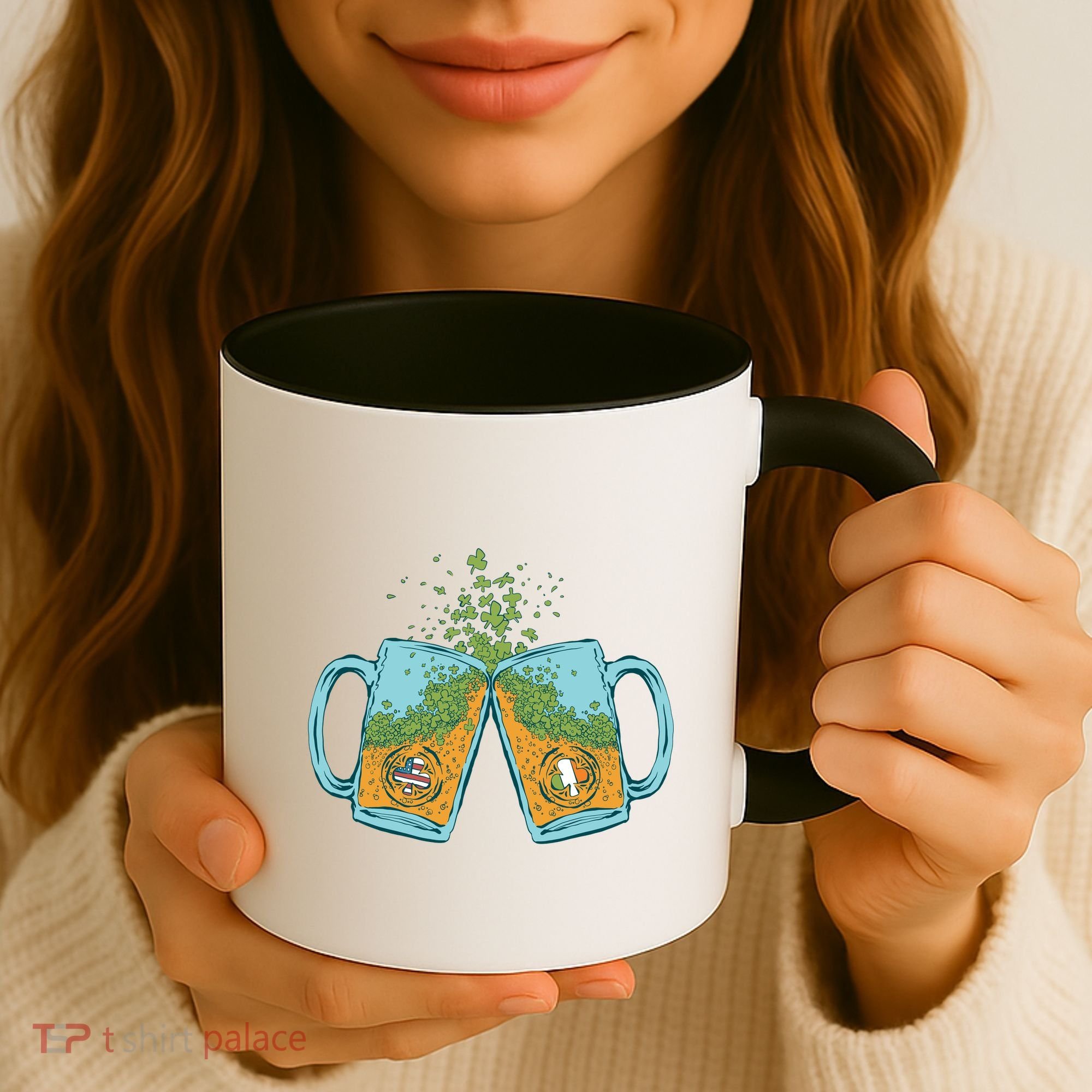 USA Irish Beer Coffee Mug