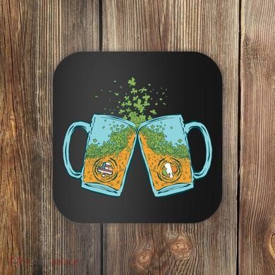 USA Irish Beer Coaster