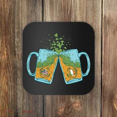 USA Irish Beer Coaster