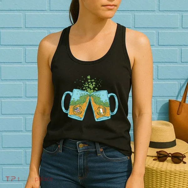 USA Irish Beer Women's Tank Top