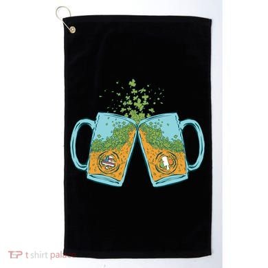 USA Irish Beer Golf Towel