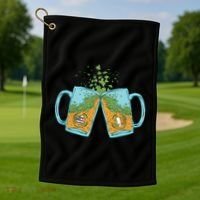 USA Irish Beer Golf Towel thumb 1