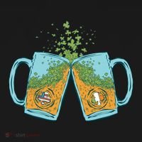 USA Irish Beer Kids Long Sleeve Shirt thumb 2