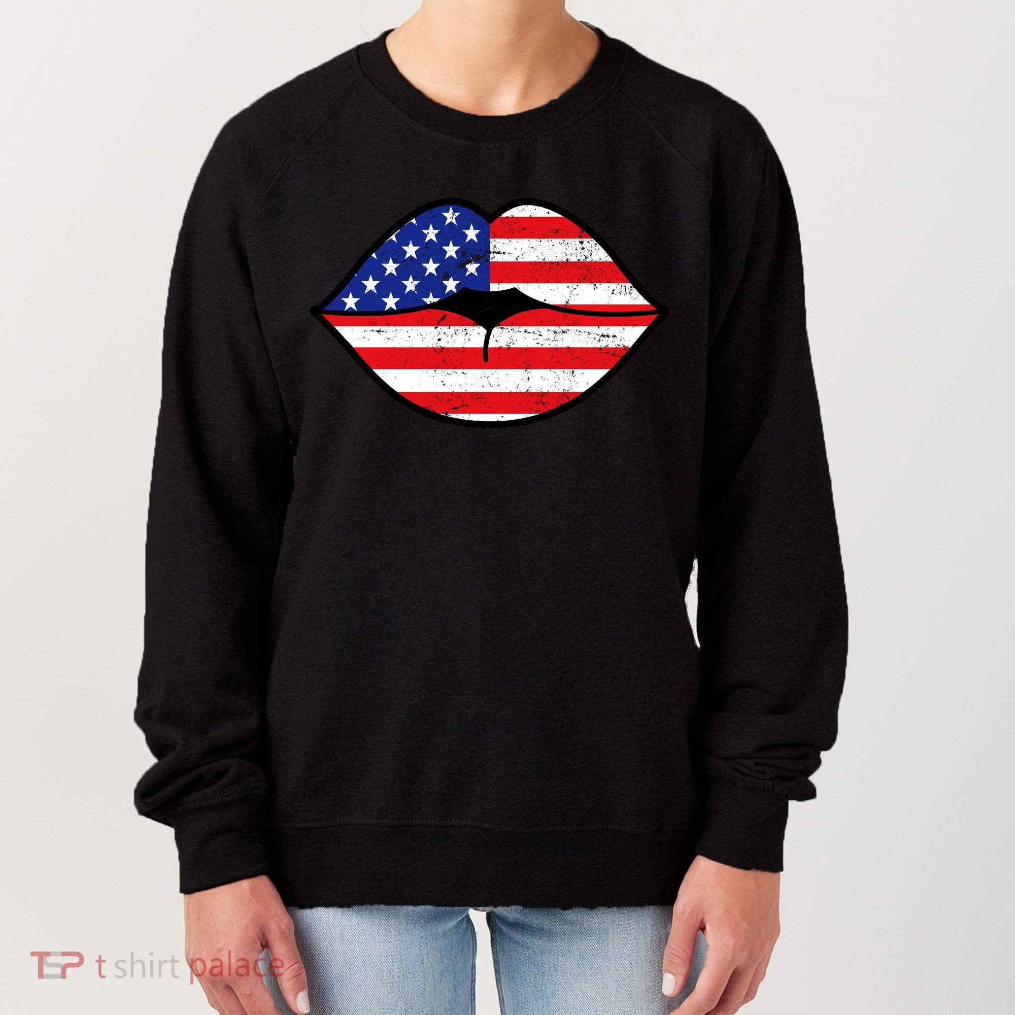 USA Lips Women's Sweatshirt