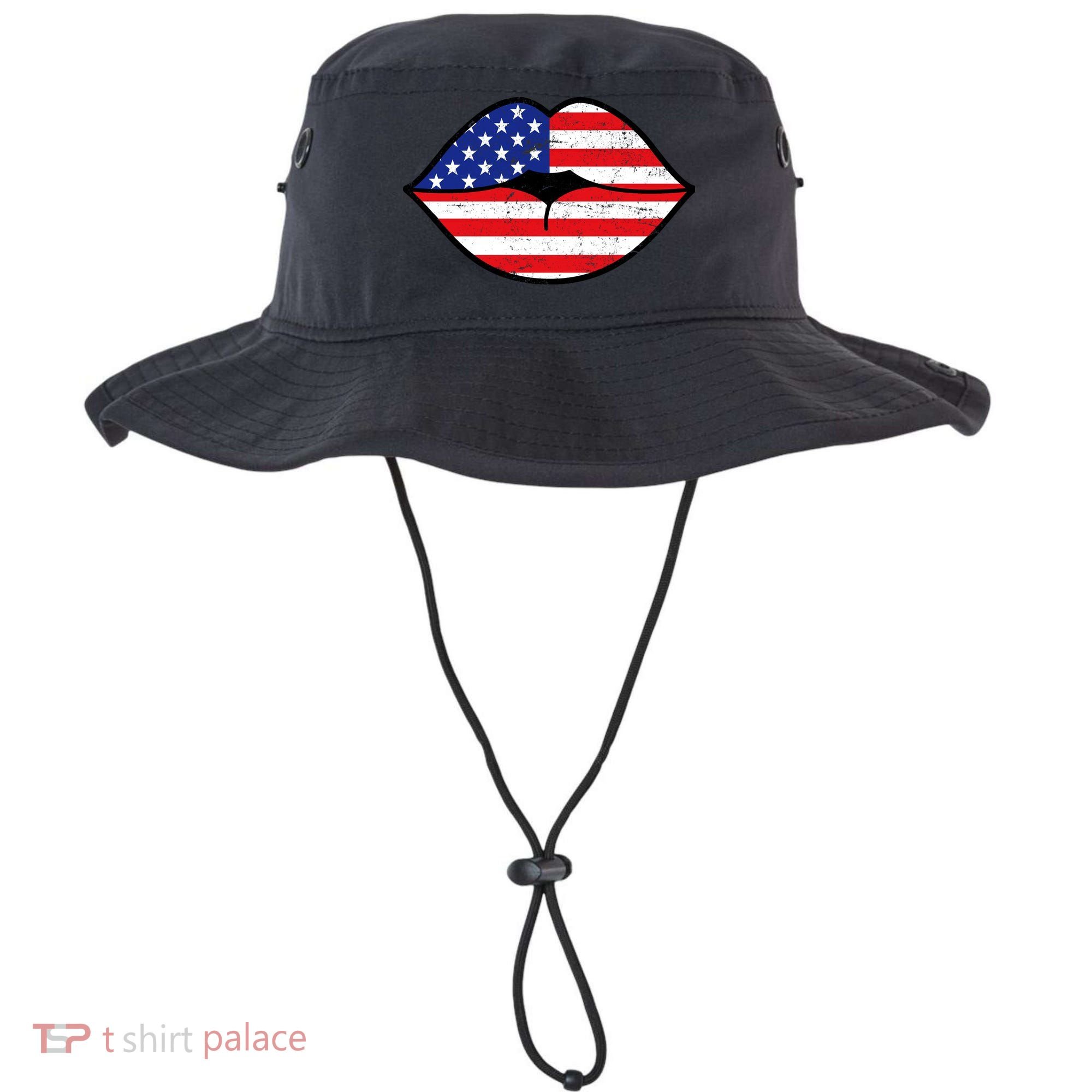 USA Lips Bucket Hat