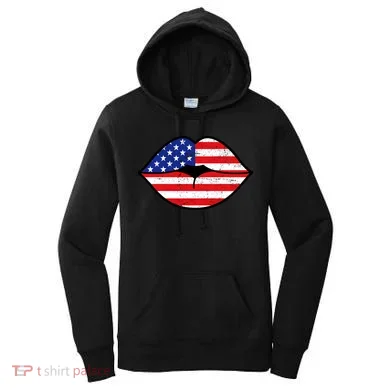 USA Lips Women's Hoodie