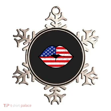 USA Lips Ornament