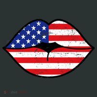 USA Lips Button thumb 1