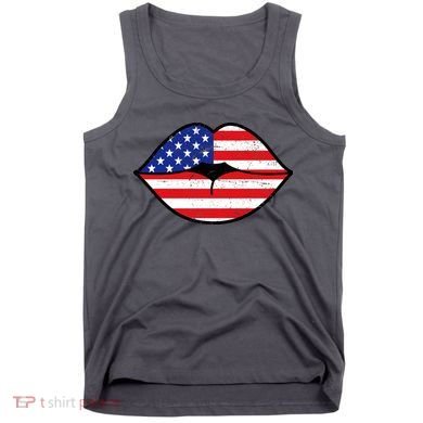 USA Lips Tank Top