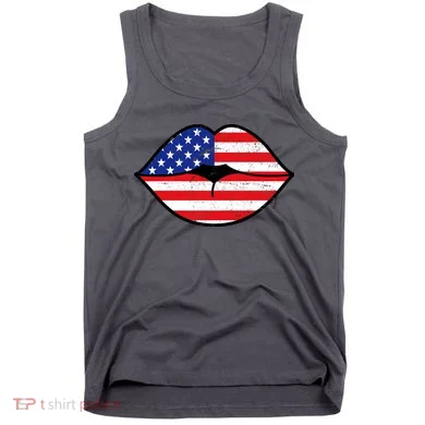 USA Lips Tank Top