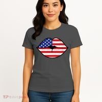 USA Lips Women's T-Shirt thumb 4