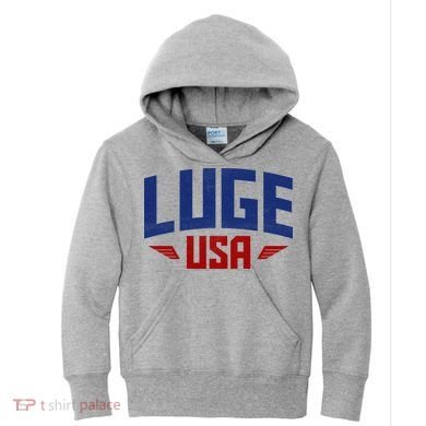 USA Luge Team Kids Hoodie