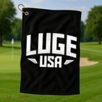 USA Luge Team Golf Towel thumb 1