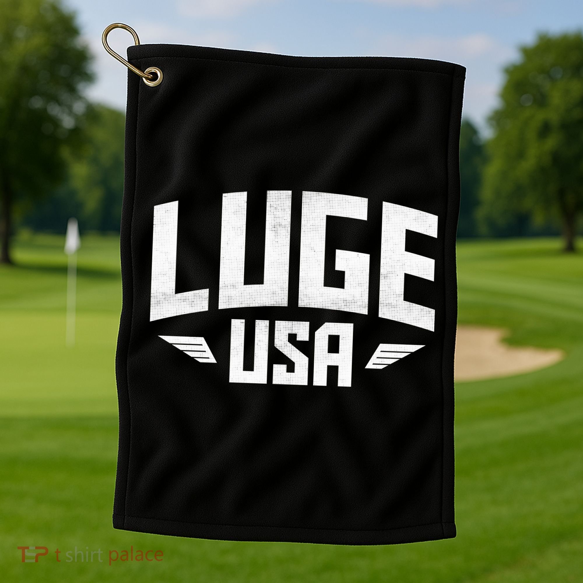 USA Luge Team Golf Towel