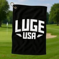 USA Luge Team Golf Towel thumb 1