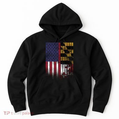 USA Maryland Flag Hoodie