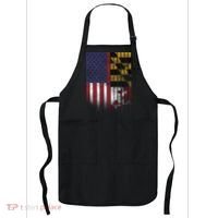 USA Maryland Flag Apron thumb 0