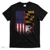 USA Maryland Flag T-Shirt thumb 0