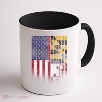 USA Maryland Flag Coffee Mug thumb 1