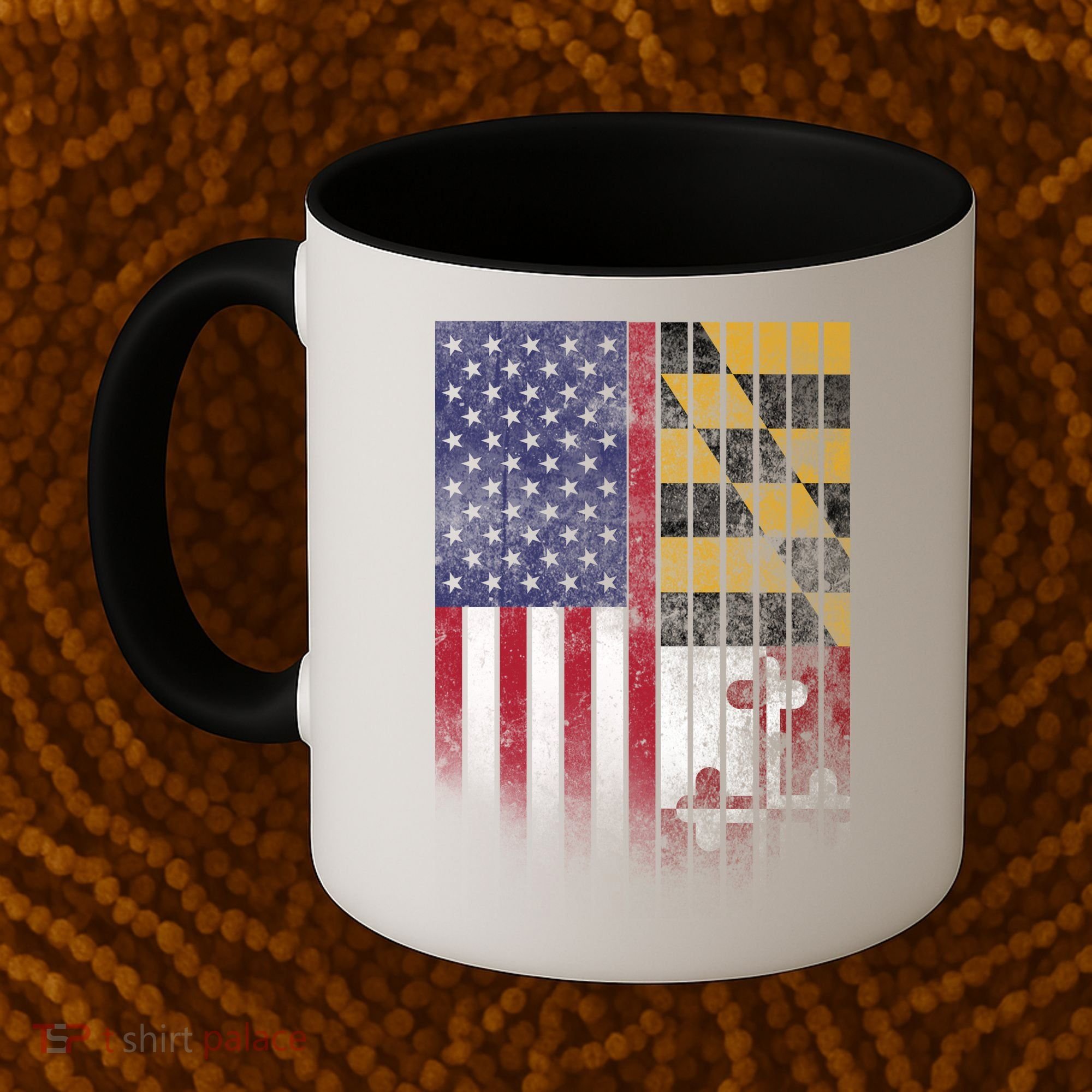USA Maryland Flag Coffee Mug